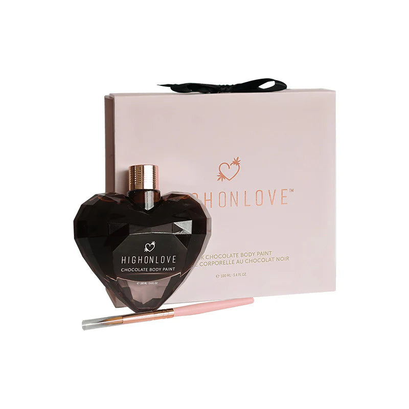 HighOnLove Dark Chocolate Body Paint by Love and Beauty Products Inc