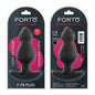 Forto F-78 Pointee Silicone Anal Plug Large Black by Vvole