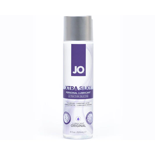 JO Xtra Silky Silicone Lubricant 4 oz. by System Jo