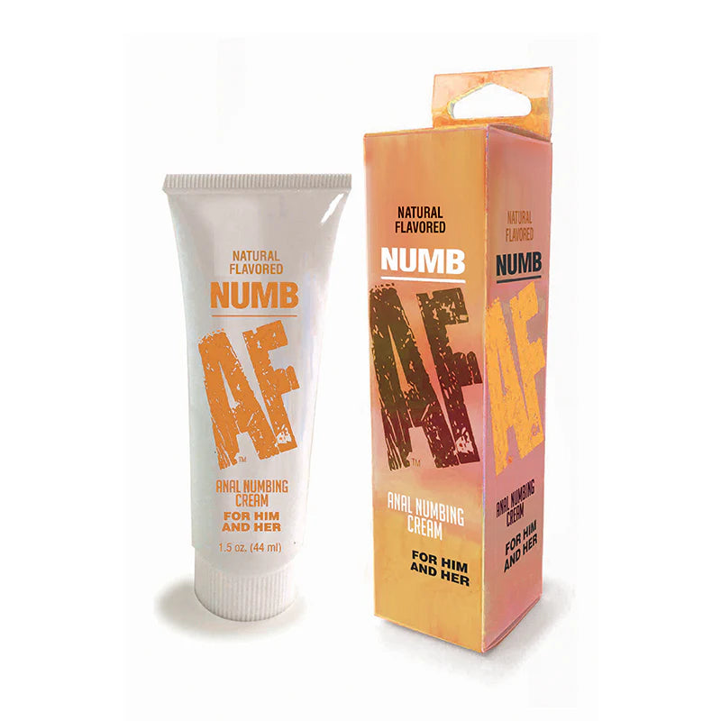 Numb AF Unflavored Anal Numbing Cream 1.5 oz. by Little Genie Productions