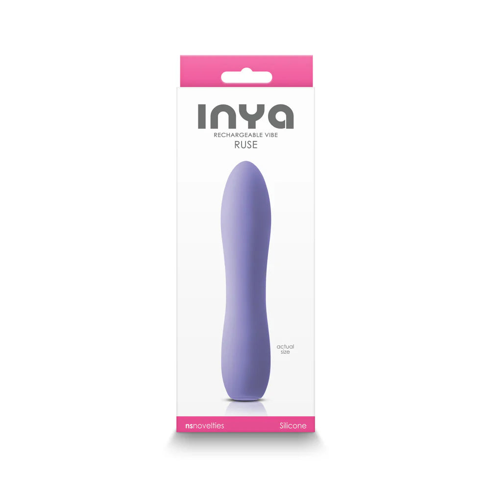 INYA Ruse Rechargeable Vibrator Purple by New Sensations Novelties Inc.