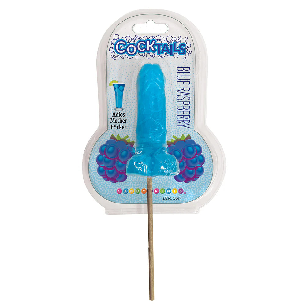 Cocktails 3D Lollipops Blue Raspeberry by Little Genie Productions