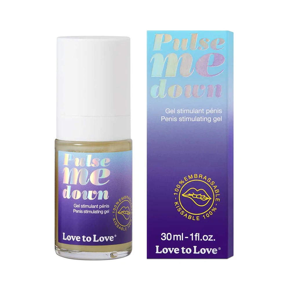Love to Love Pulse Me Down Penis Stimulating Gel 1 oz. by Lovely Planet USA