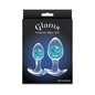 Cosmic Glams 2-Piece Plug Kit Blue by New Sensations Novelties Inc.