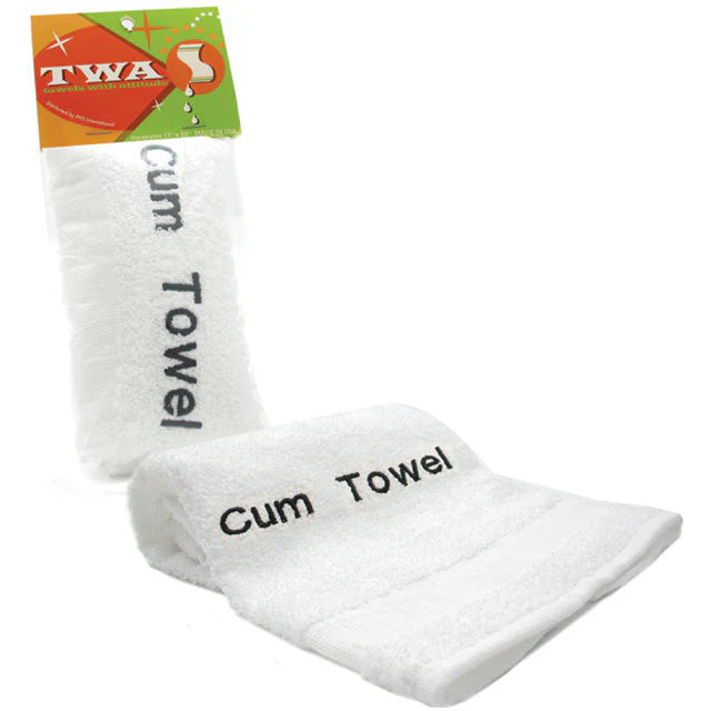 Towels With Attitude - Cum Towel by PHS International