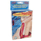 Double Penetrator Cock Ring (Red) by Nasstoys