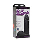 Vac-U-Lock - ULTRASKYN 6in Realistic Cock CODEBLACK by Doc Johnson