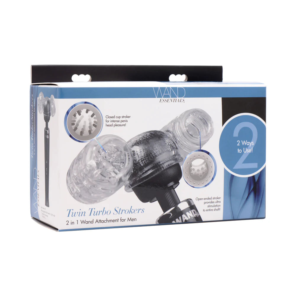 Wand Essentials Twin Turbo Strokers Attachment by XR LLC