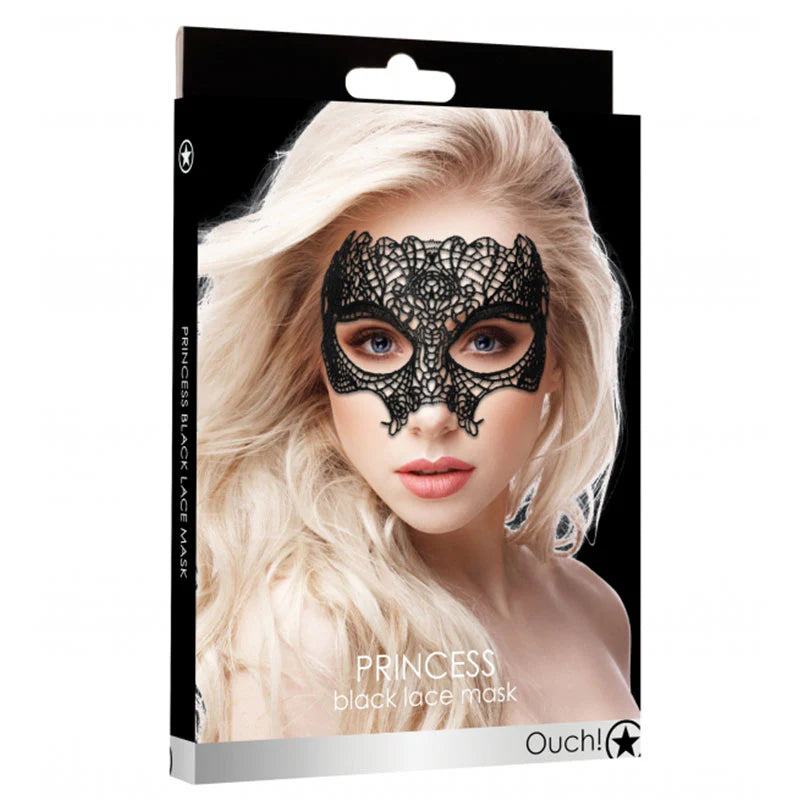 Ouch! Princess Lace Eye Mask Black by Shots America LLC
