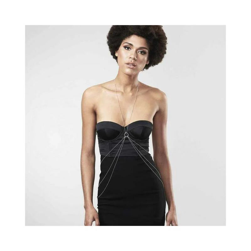Bijoux Indiscrets Magnifique 8 Body Chain Silver by Bijoux Indiscrets USA, Inc