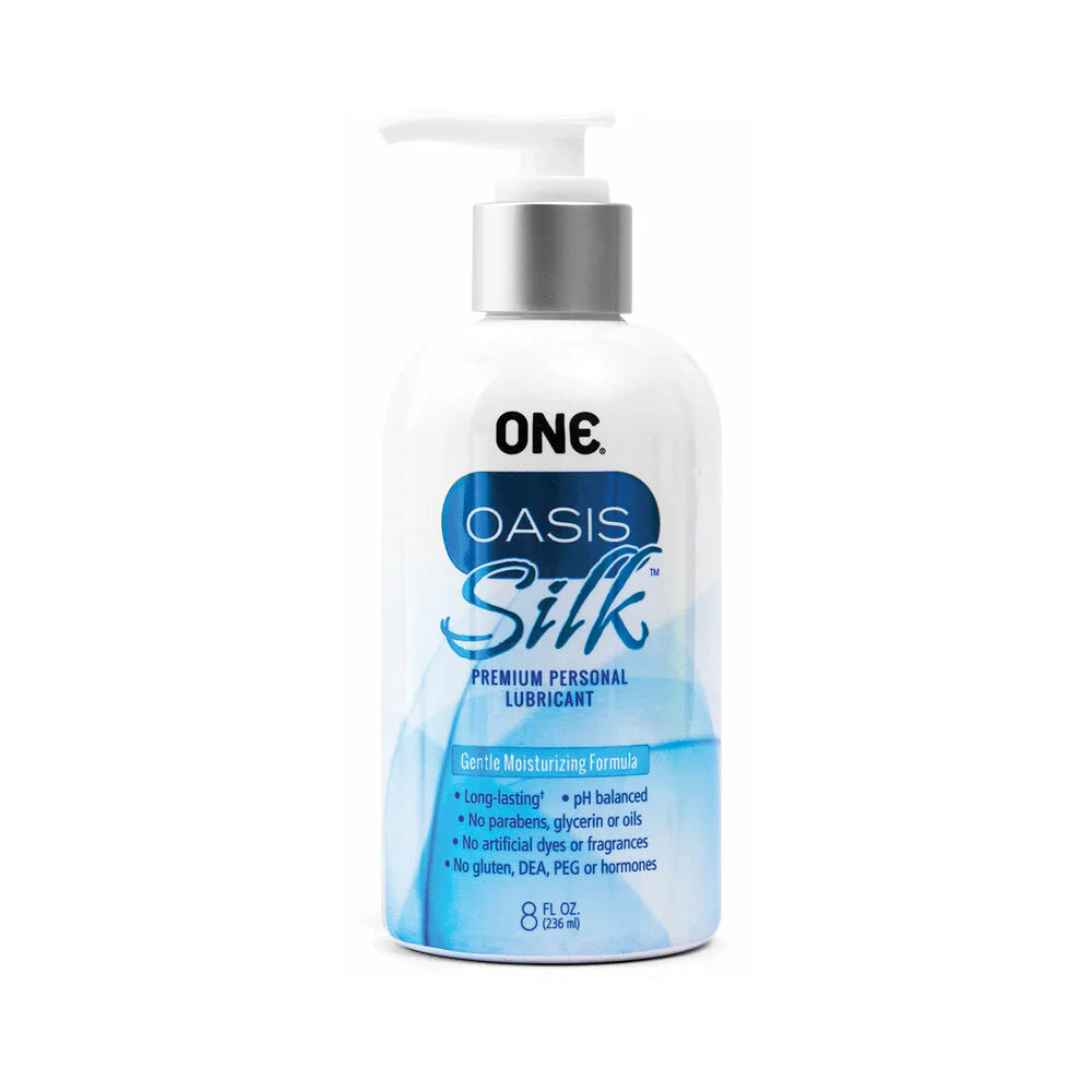 ONE Oasis Silk Hybrid Lubricant 8 oz. by Lotions Limited