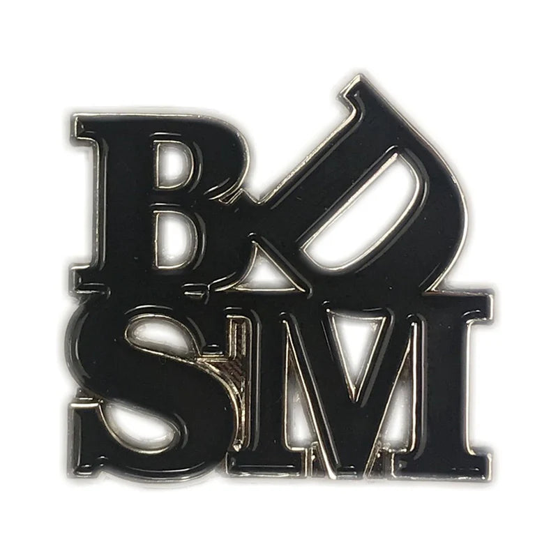 Geeky & Kinky BDSM Love Enamel Pin by Geeky & Kinky
