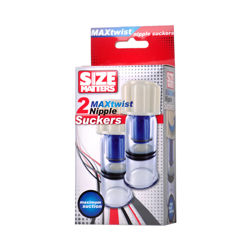 Size Matters Max-Twist Nipple Suckers by XR LLC