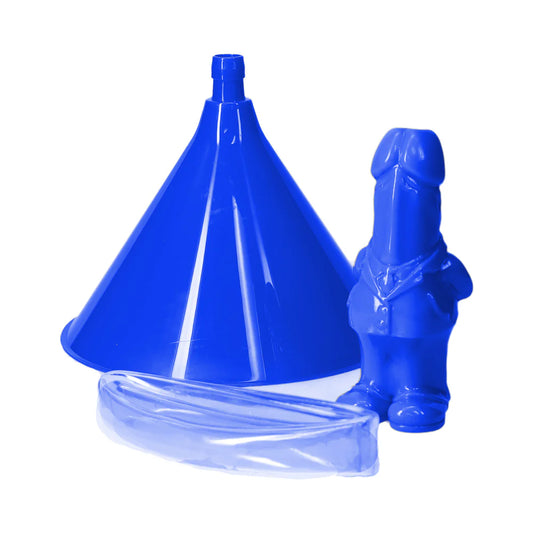 The Dickheads Beer Bong Blue by Shots America LLC