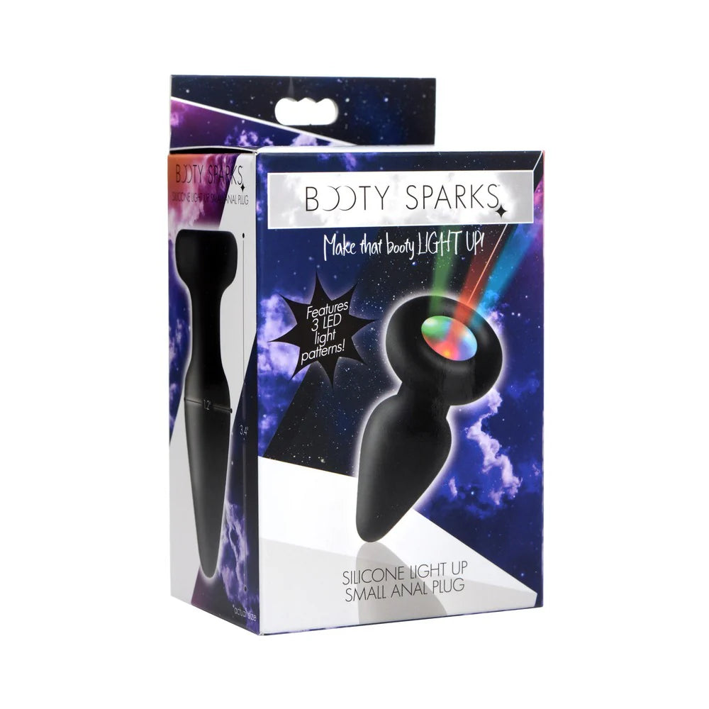 Booty Sparks Silicone Light-Up Anal Plug S by XR LLC