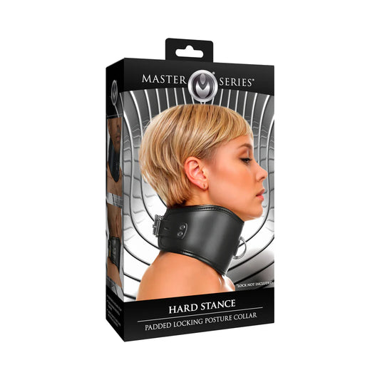 Master Series Hard Stance Padded Locking Posture Collar by XR LLC