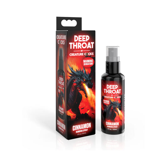 Creature Cocks Throat Numbing Spray Cinnamon 1 oz. by XR LLC