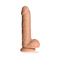 Easy Riders 7 in. Silicone Dildo with Balls Medium by XR llc DBA Curve