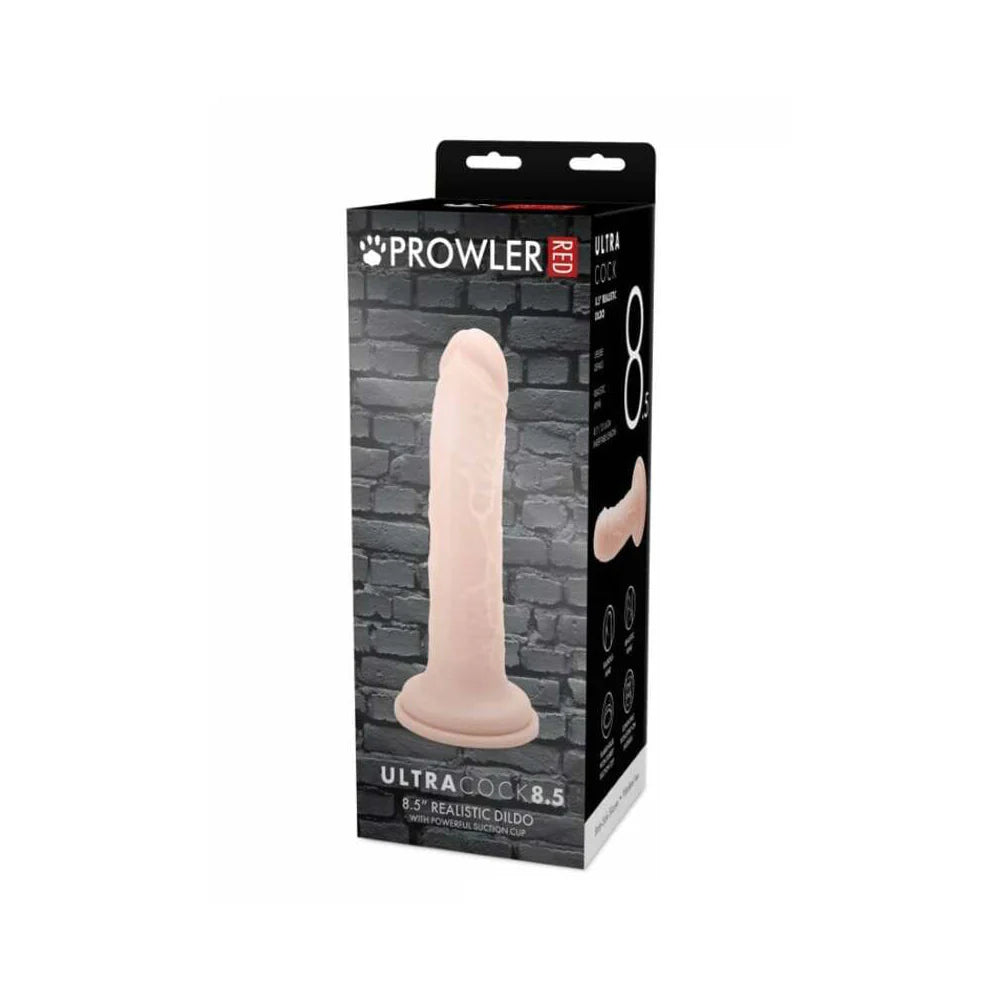 Prowler RED Ultra Cock 8.5 in. Realistic Dildo Vanilla by Simply Pleasure Ltd