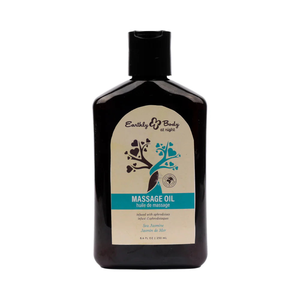 Earthly Body At Night Aphrodisiac Massage Oil Sea Jasmine 8.4 oz. by Earthly Body