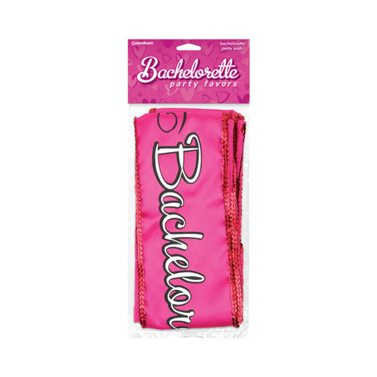 Bachelorette Party Favors Bachelorette Party Sash Pink by Pipedream