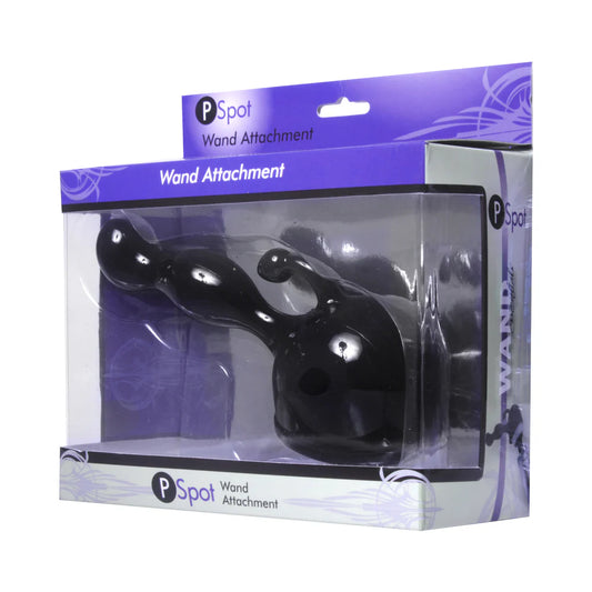 Wand Essentials P-Spot Wand Attachment Black by XR LLC