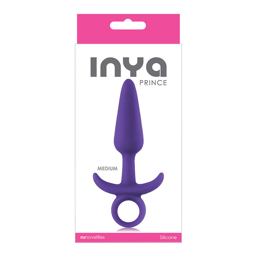INYA Prince Anal Plug Medium Purple by New Sensations Novelties Inc.