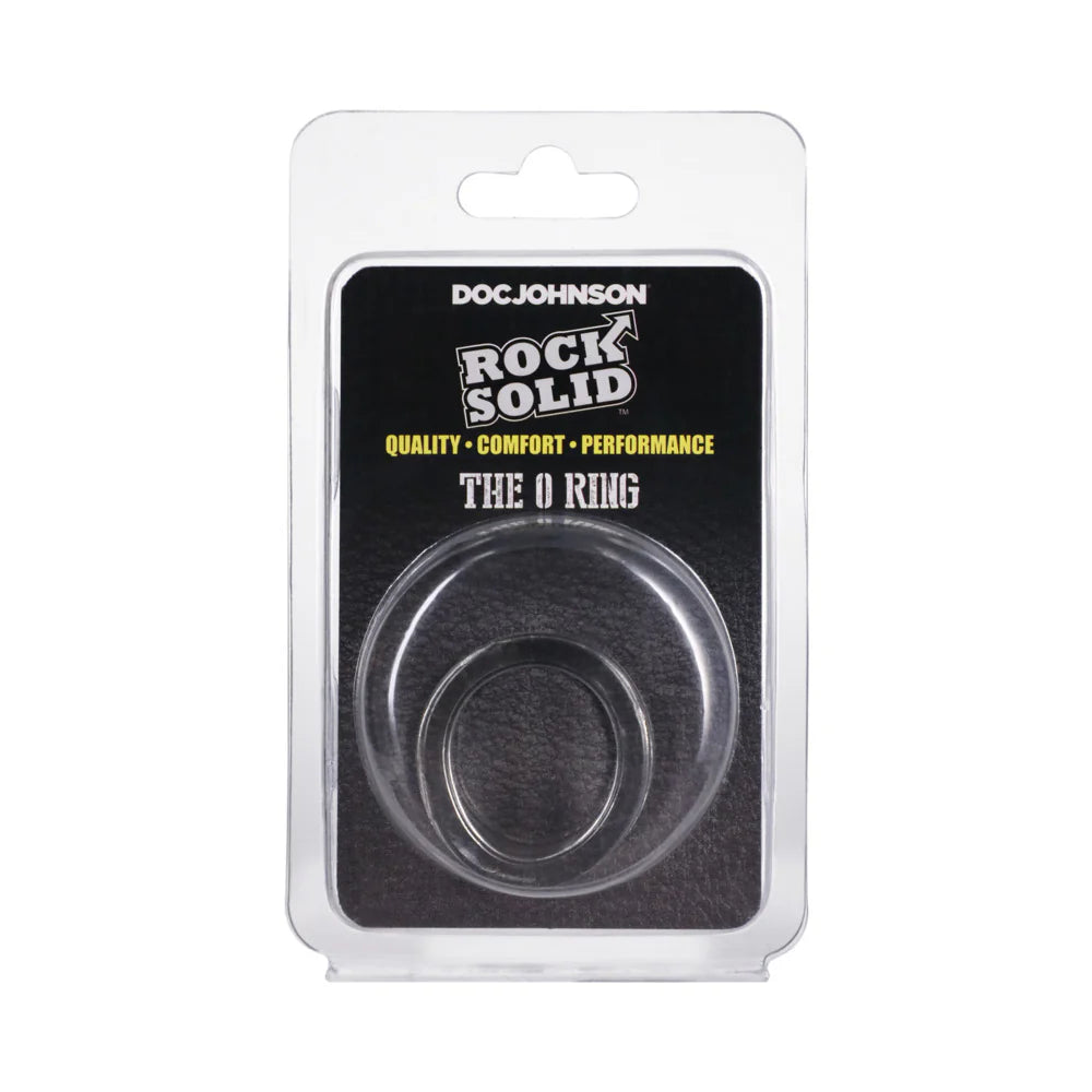 Rock Solid Clear O Ring by Doc Johnson