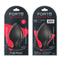 Forto F-60 Spade Silicone Anal Plug Large Black by Vvole