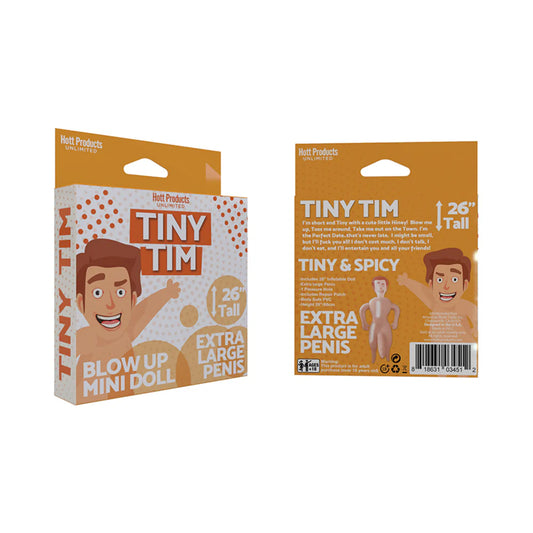 Tiny Tim Blow Up Party Doll by Hott Products Unlimited