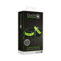 Ouch! Glow in the Dark Bonded Leather Handcuffs Neon Green by Shots America LLC