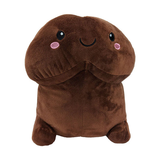 Shots Short Penis Stuffy 11.80 in. Brown by Shots America LLC