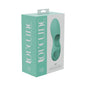 LoveLine Joy 10 Speed Finger Vibe Silicone Rechargeable Waterproof Green by Shots America LLC