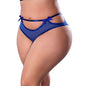 Magic Silk Holidaze Cheeky Boy Short Cobalt Queen Size by Magic Silk