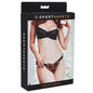 Sportsheets Saffron Adjustable Strap-On Harness Red by Sportsheets