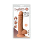 Curve Toys Easy Riders 9 in. Dual Density Silicone Dildo with Balls & Suction Cup Light by XR llc DBA Curve