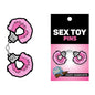 Sex Toy Pin Fuzzy Handcuffs by Wood Rocket LLC