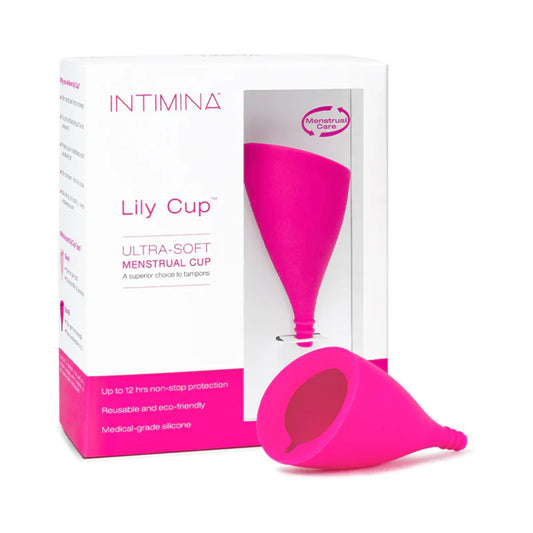 INTIMINA Lily Cup Ultra-Soft Menstrual Cup Size B by Lelo