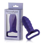 FemmeFunn Versa P Sleeve Textured Silicone Bullet Sheath Dark Purple by Vvole