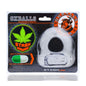 Oxballs Stash Cockring with Aluminum Capsule Insert Clear by Blue Ox Designs, Oxballs