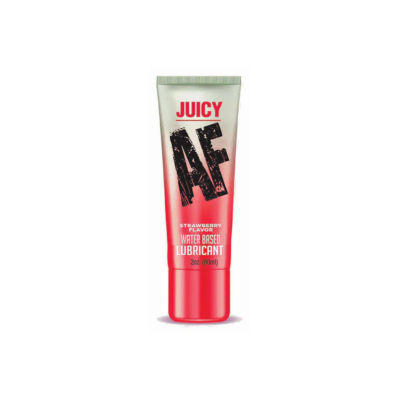 Juicy AF Water-Based Lubricant Strawberry 2 oz. by Little Genie Productions