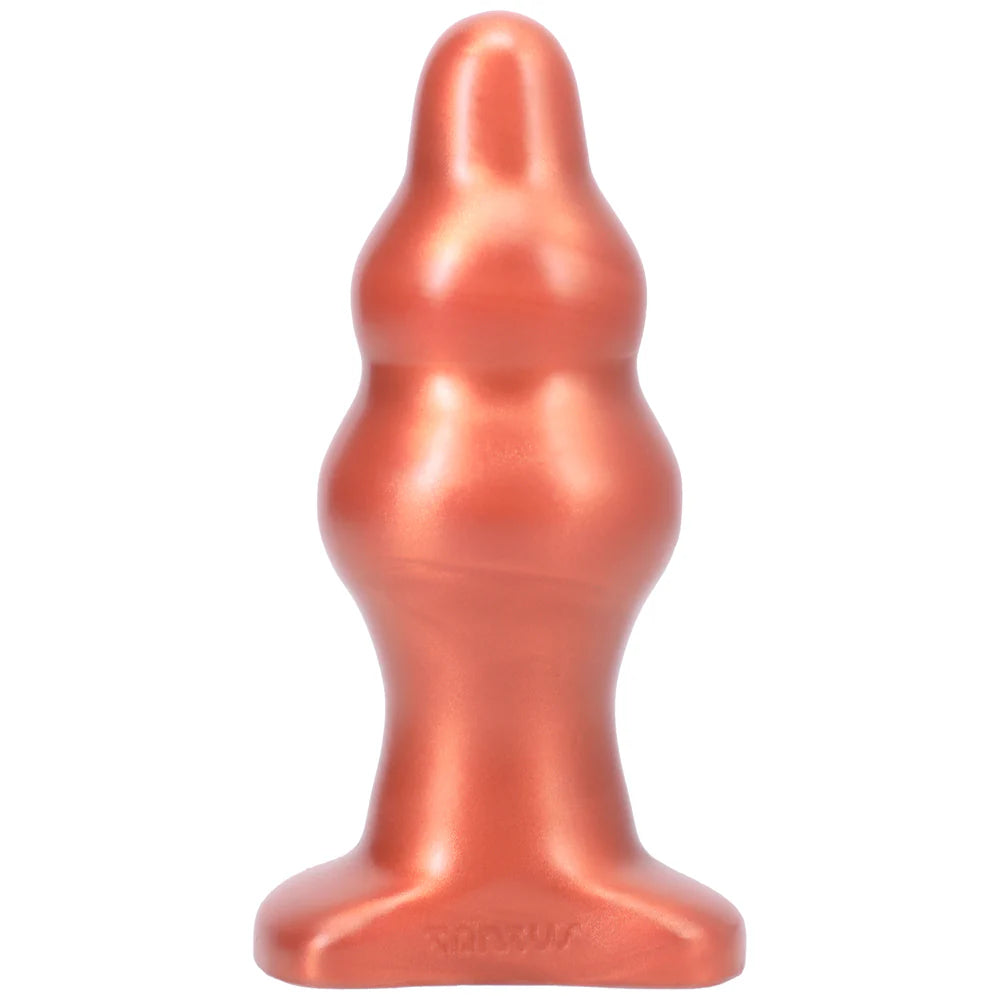 Tantus Severin Medium Super Soft Anal Plug Copper (Bag) by Tantus