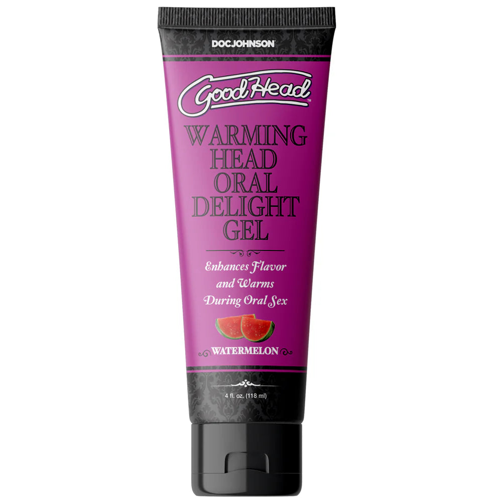 GoodHead Warming Head Oral Delight Gel Watermelon 4 oz. Bulk by Doc Johnson