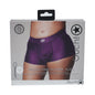 Ouch! Vibrating Strap-on Boxer Purple XL/XXL by Shots America LLC
