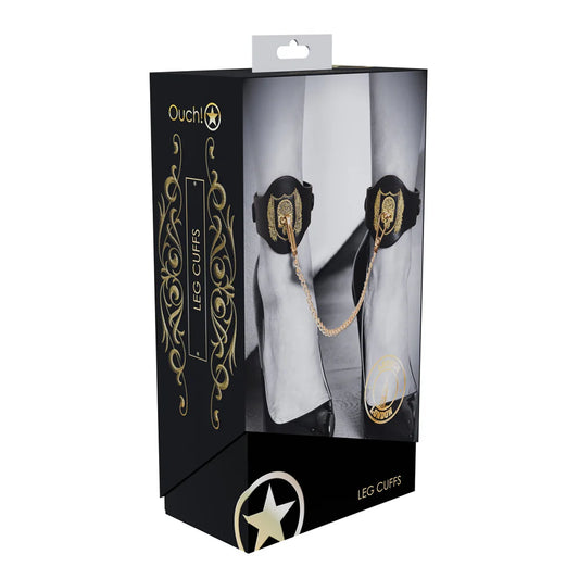 Ouch! International London Collection Leg Cuffs by Shots America LLC