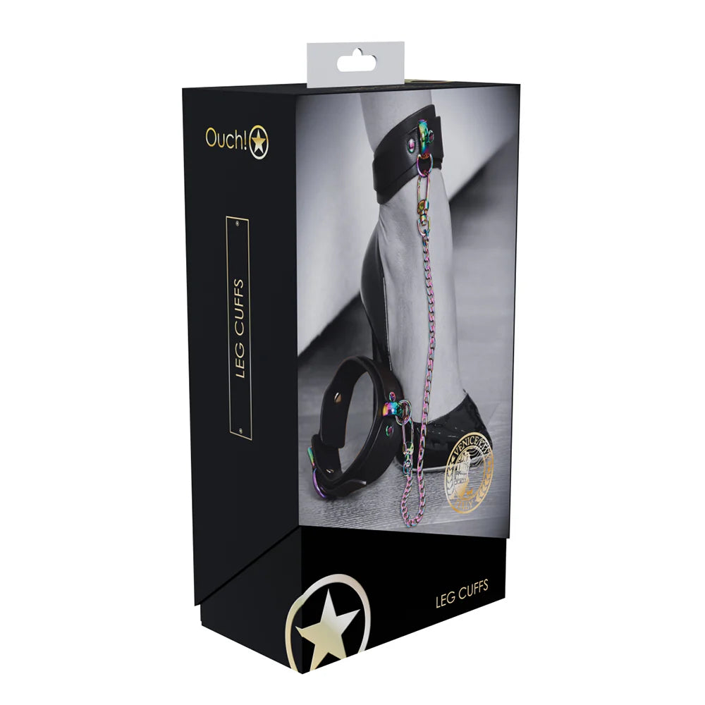 Ouch! International Venice Collection Leg Cuffs by Shots America LLC