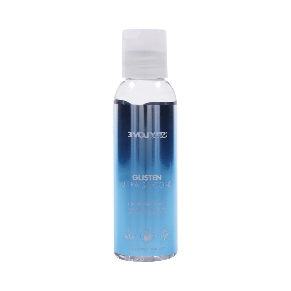 Evolved Glisten Ultra Silicone Lubricant 2 oz. by Evolved