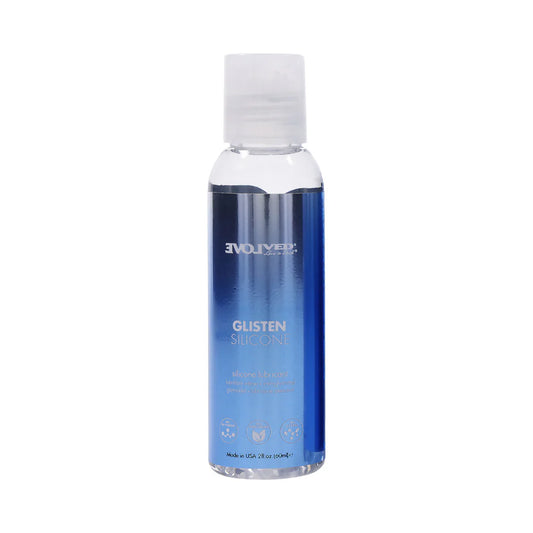 Evolved Glisten Silicone Lubricant 2 oz. by Evolved