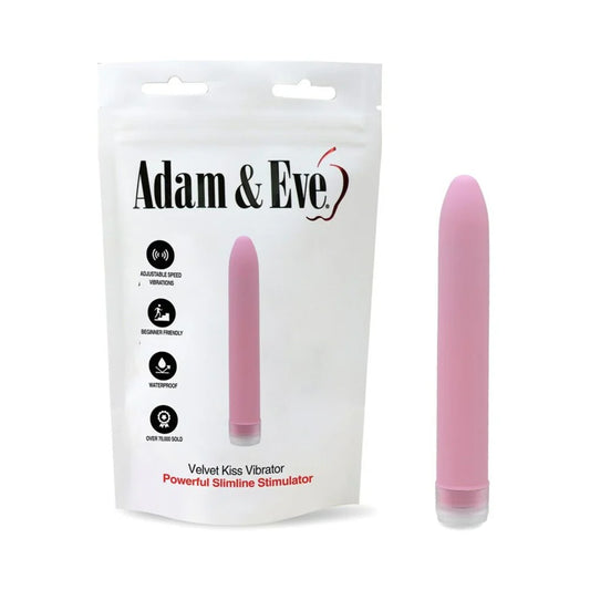 Adam & Eve Velvet Kiss Vibrator (Bag Packaging) by PHE/Adam and Eve