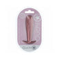 Ouch! Smooth Silicone Ribbed Anal Plug 4.6 in. Rose Gold by Shots America LLC